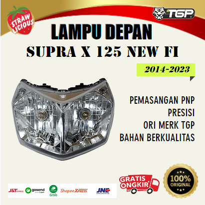 Lampu Depan Reflektor Supra X 125 New FI Facelift 2014 - 2023 Motor Honda Variasi Aksesoris TGP