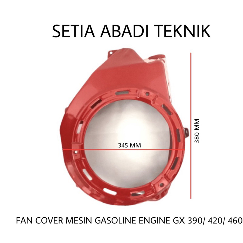 Fan Cover GX 390/ 420/ 460