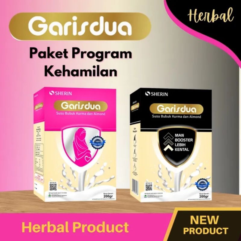 Garisdua Susu Garis Dua Pria & Wanita Susu Garis Dua Promil Susu Promil Cepat Hamil Susu Etawa Susu 