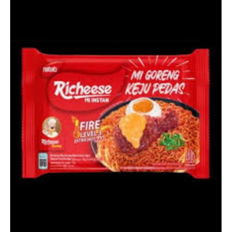 

Nabati Richeese Mi Goreng Keju Fire Level 5 75G