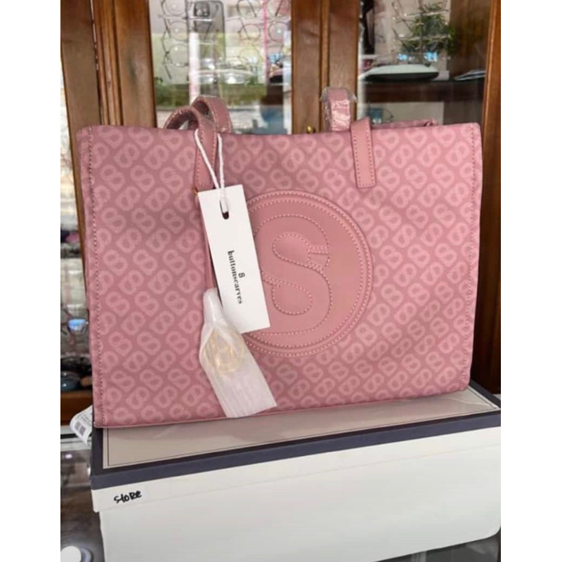 Myra Bag Buttonscarves Pink NEW