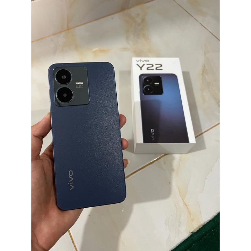 VIVO Y22 RAM 4/64 HP RESMI