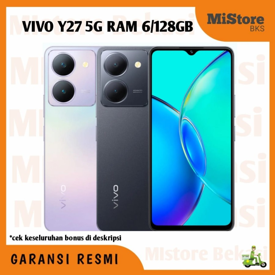 VIVO Y27 5G RAM 6/128GB - GARANSI RESMI