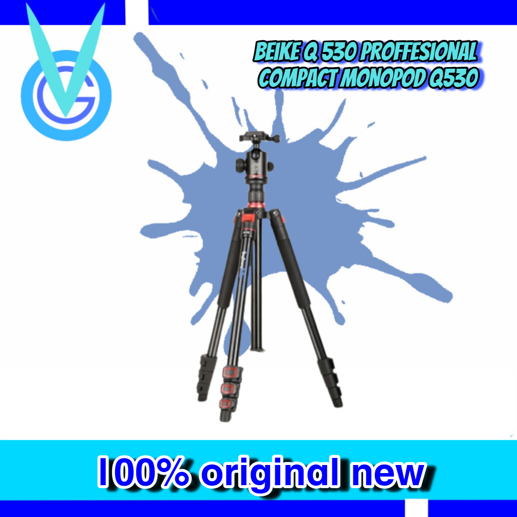 Tripod Kamera Beike Q 530 Proffesional Compact Monopod Q530