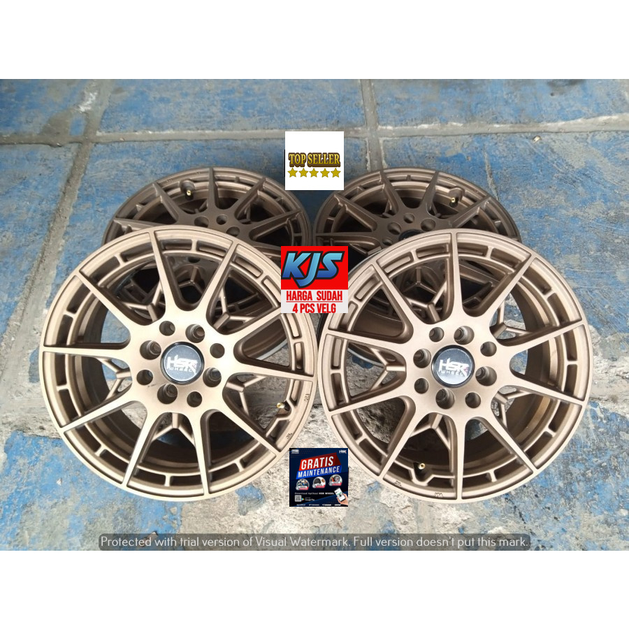 MENJUAL VELG RACING SECOND TERMURAH BUAT MOBIL SIGRA CALYA COROLLA  AYLA  SATYA  HYUNDAI  AVEGA HOND