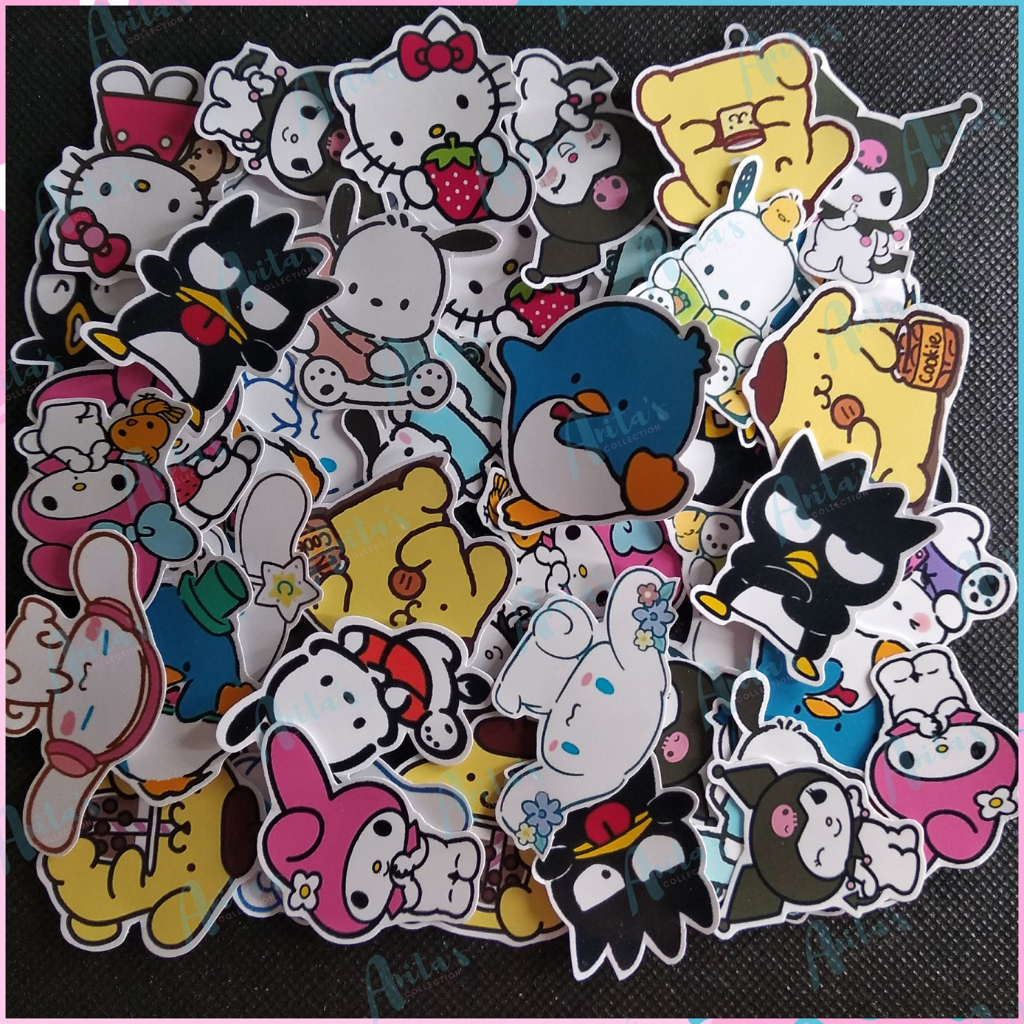 

10 pc STIKER TEMA SANRIO (uk M) | STICKER GLOSSY AESTHETIC | STICKER TUMBLR | STIKER HP | STIKER LAPTOP | STIKER LUCU