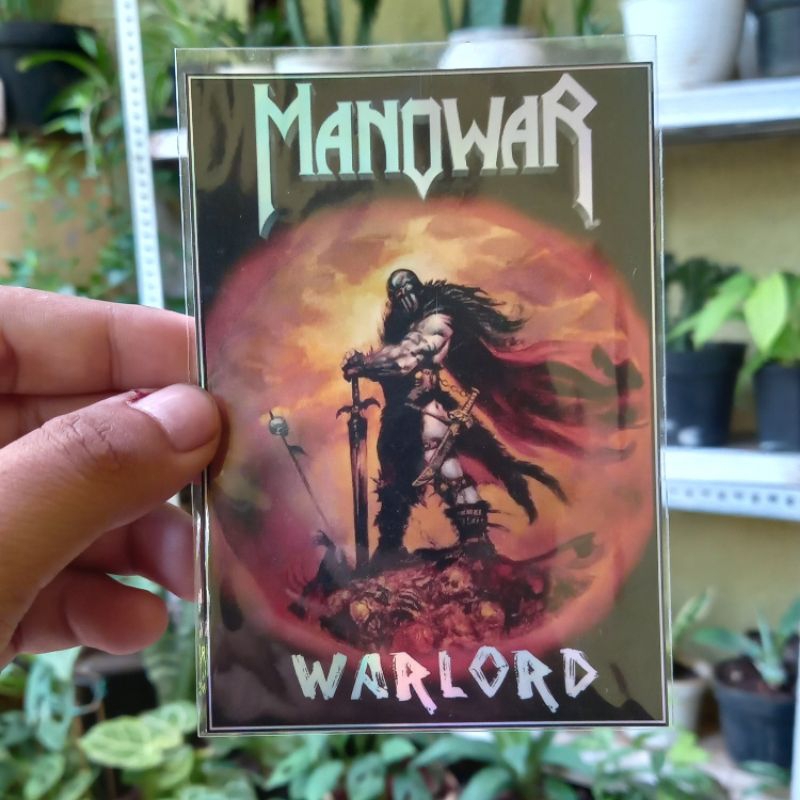 

STICKER HOLOGRAM BAND MANOWAR