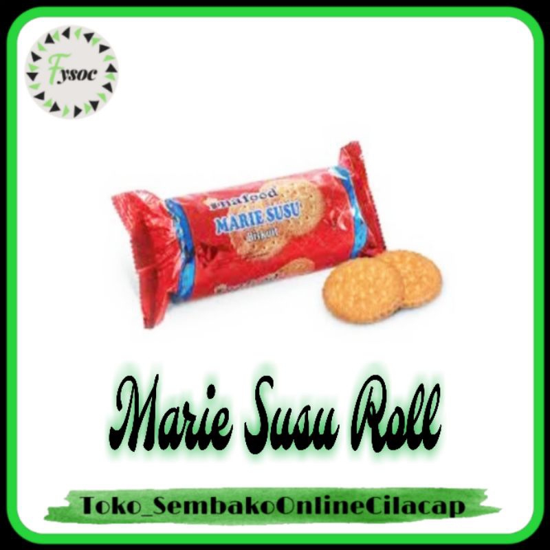 INAFOOD ROLL 90 GR BISKUIT BALITA MARIE SUSU