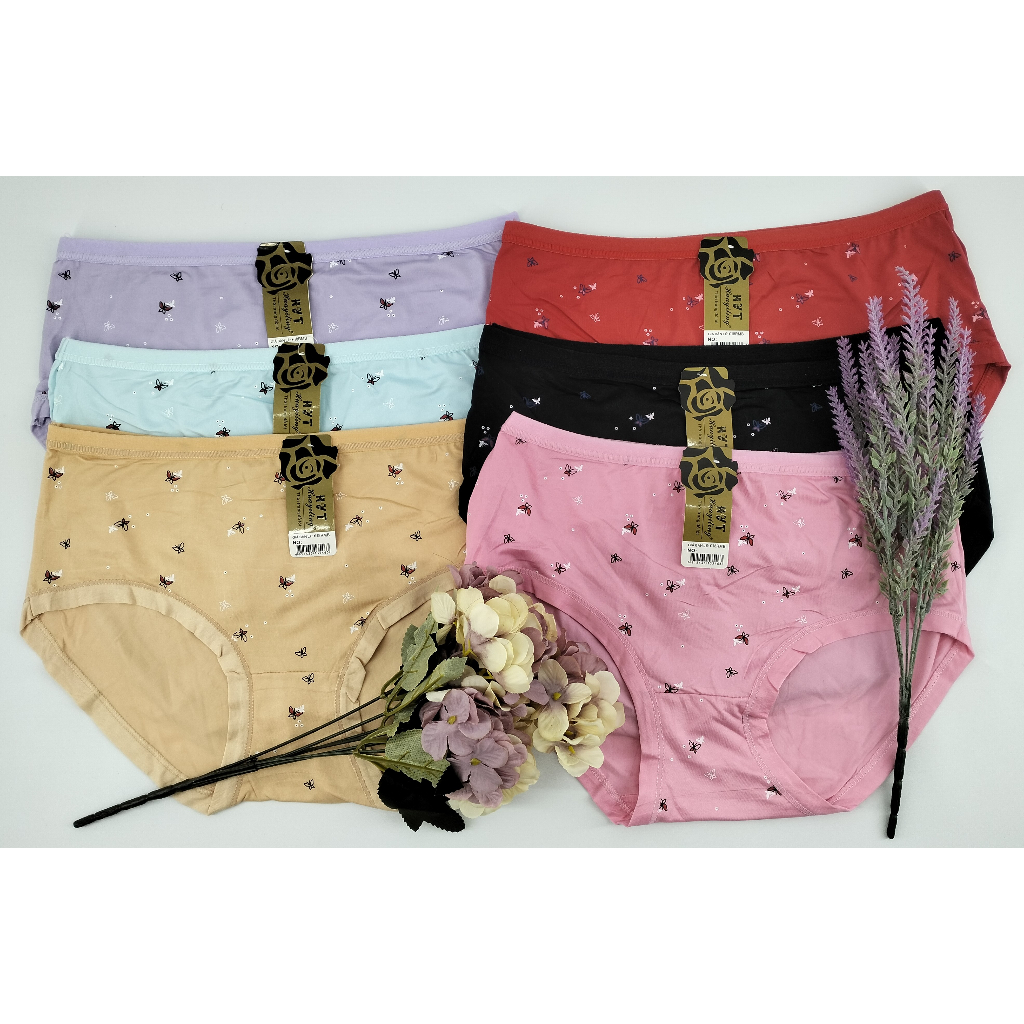 Celana Dalam Wanita 5078CD Huayiting Motif kupu-kupu