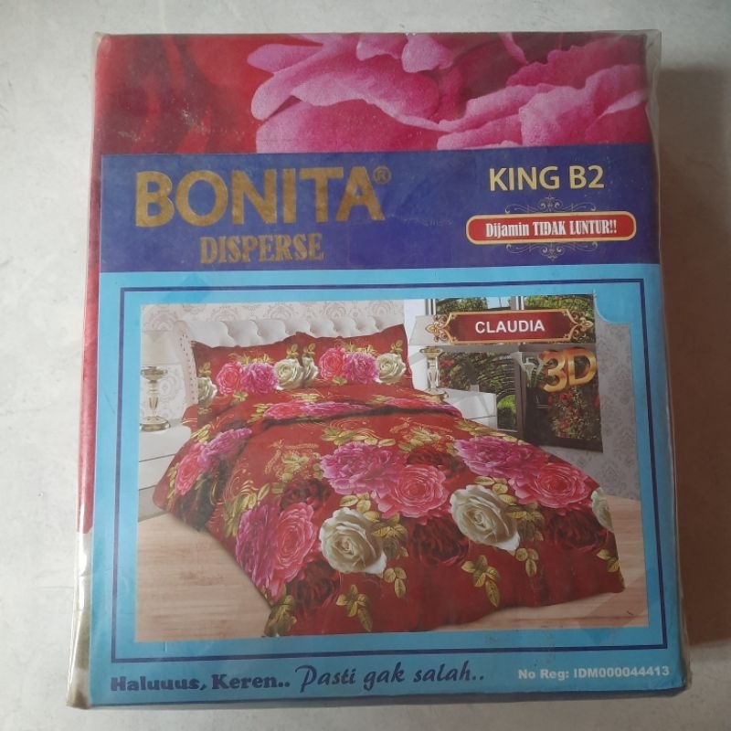 Sprei Bonita KING B2 ukuran 180*200