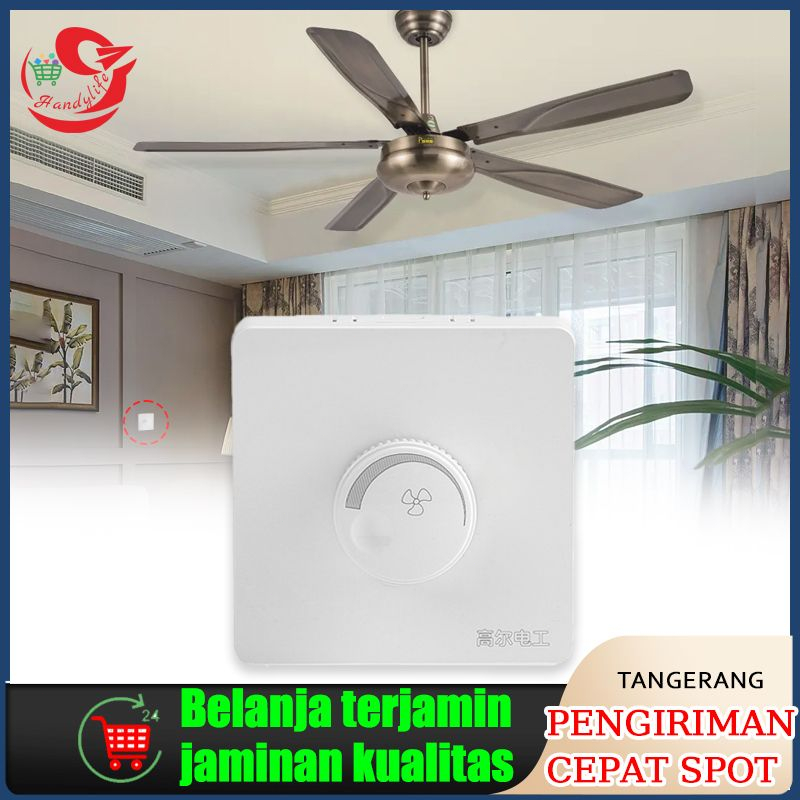 Dimmer Lampu AC 220V Mikawa/Switch Dimmer Lampu 220V/Saklar Dimmer Dimer Flashycom