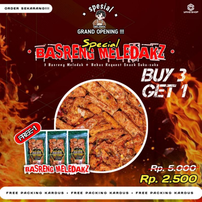 

basreng PEDAS DAUN JERUK basreng ORIGINAL isi 100gram-250gram-500gram-1kg/BASO GORENG