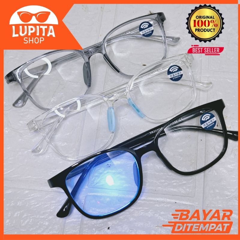 KACAMATA NORMAL ANTI PATAH DAN ANTIRADIASI FRAME LENTUR