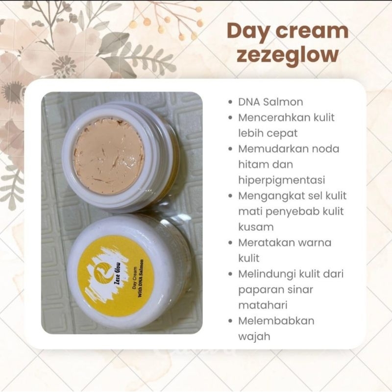 cream siang zeze glow dna salmon