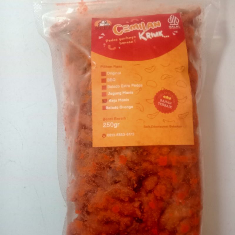 

usus crispy keju manis 250gr