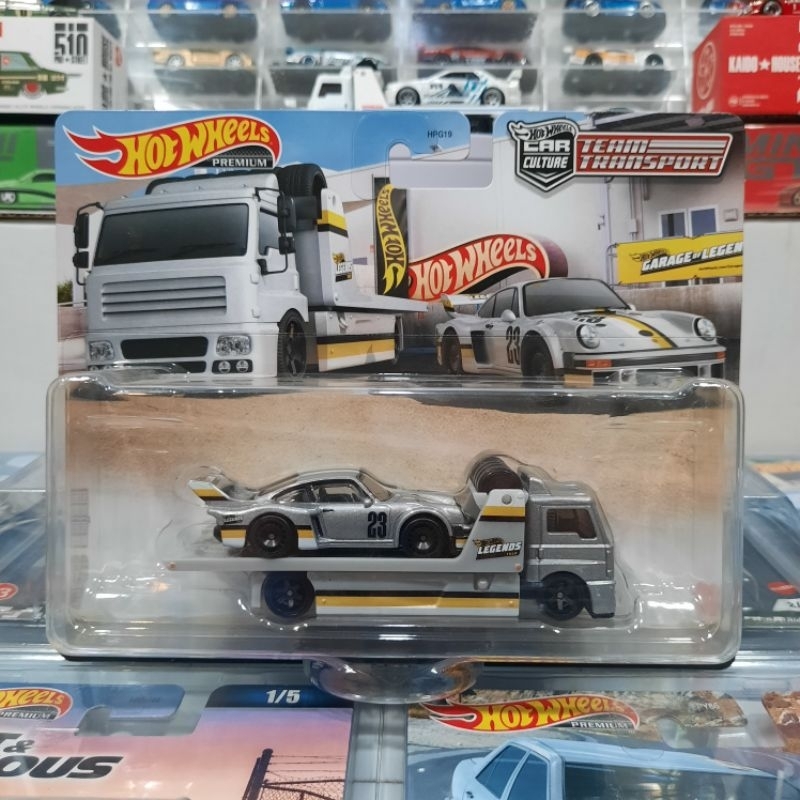 Hot Wheels Premium Team Transport Legend Tour Porsche 934.5 Fleet Street Near Mint