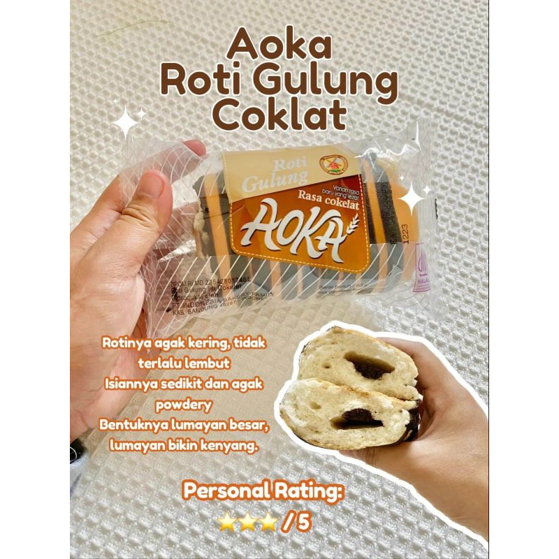 

roti aoka gulung 5 pcs