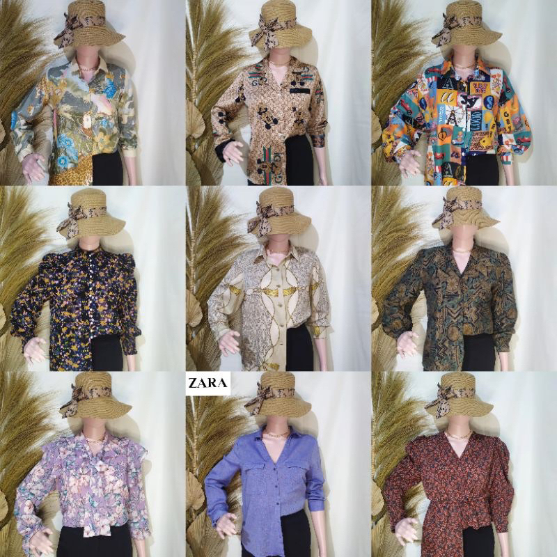 BLOUSE KOREAN STYLE//BLOUSE VINTAGE