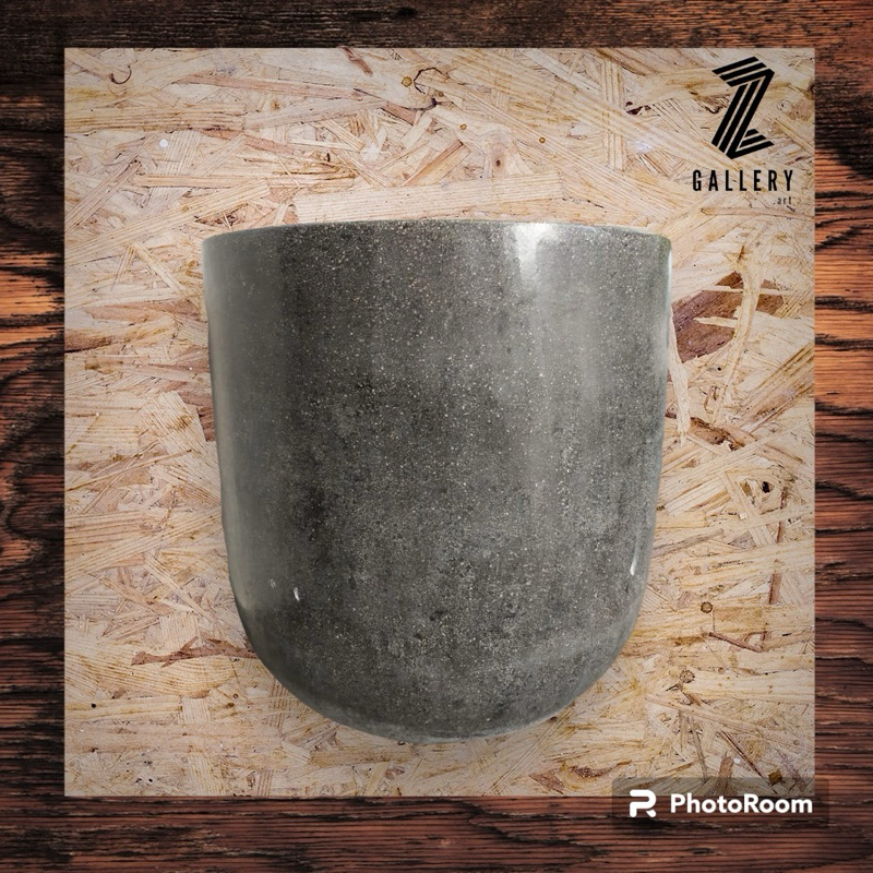 Pot Teraso Granit Hitam