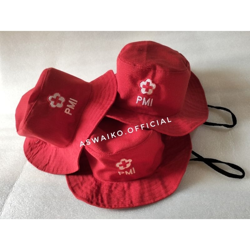 TOPI RIMBA LOGO PMI BORDIR