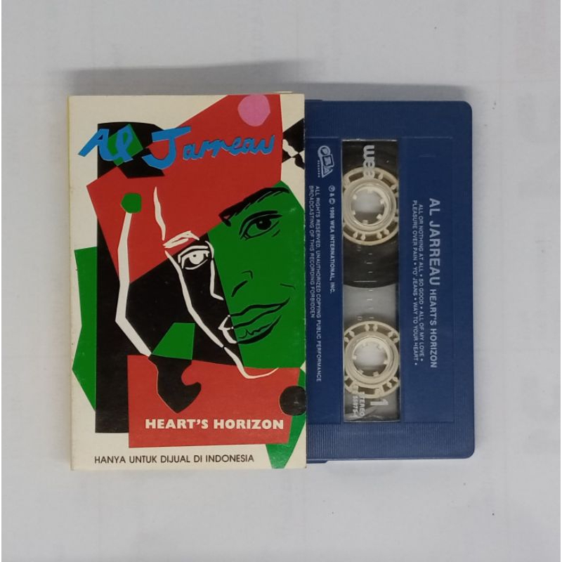 Kaset Al Jarreau Hearts Horizon Bekas | Lapak Lawas | Kaset Pita Tape Walkman Jadul
