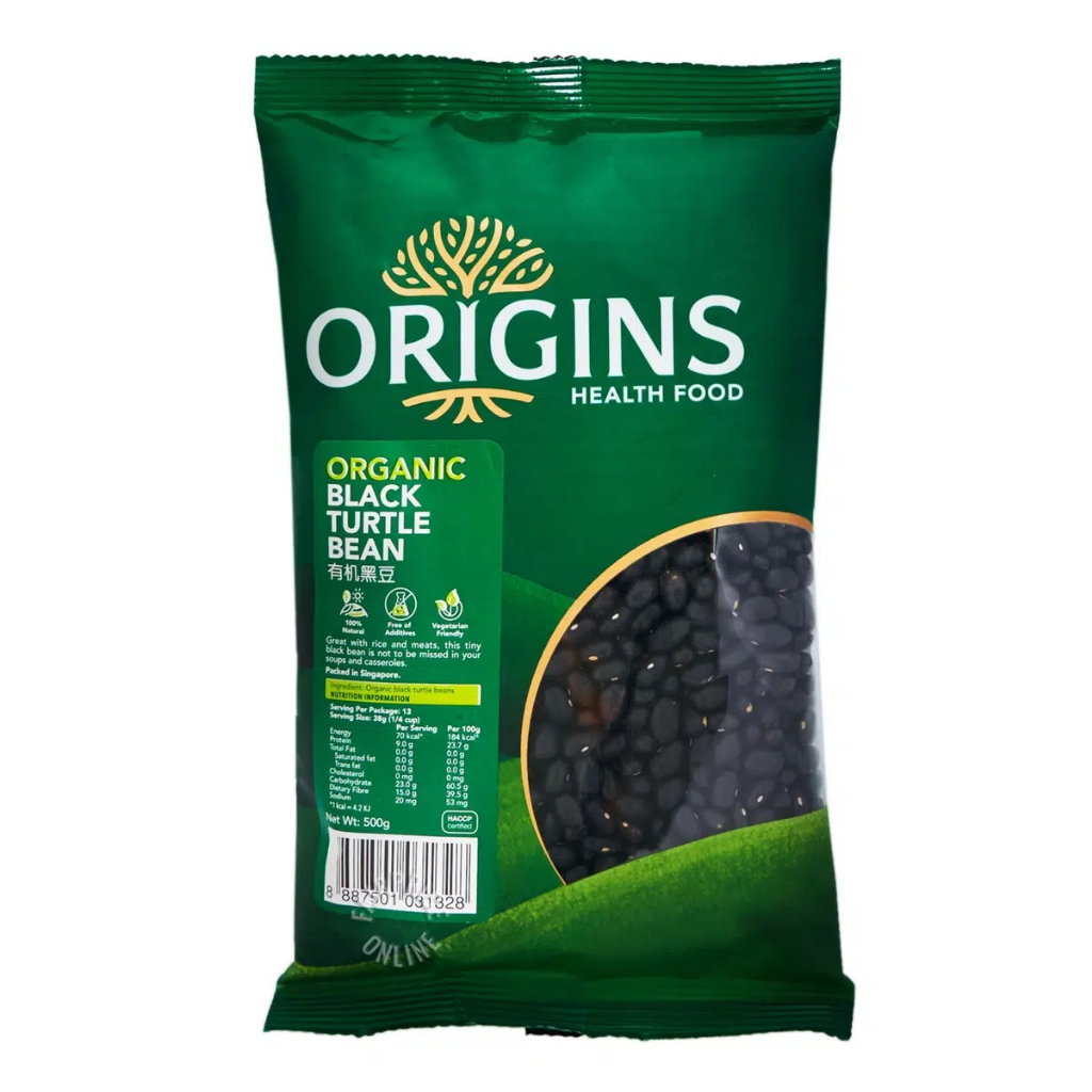 

Origins Healthfood Organic Black Turtle Bean 500g