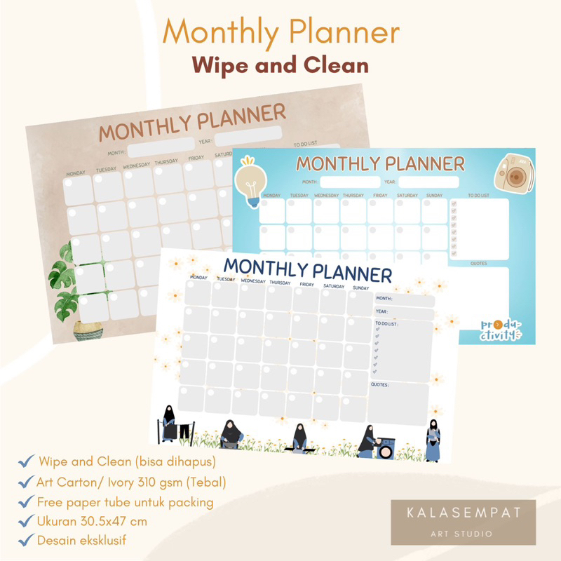 

Custom Planner, Jadwal Pelajaran, Papan Nilai