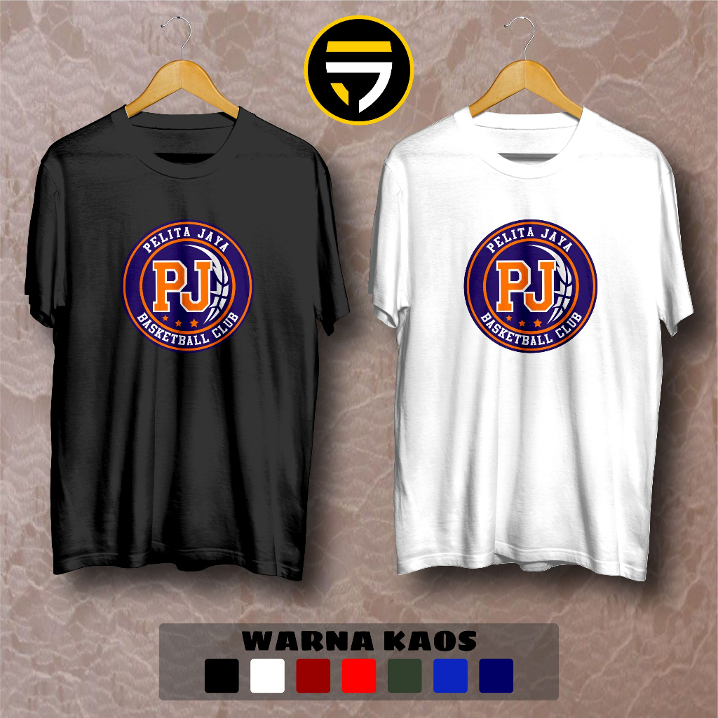 Kaos Pelita Jaya Basketball Logo Bahan Premium