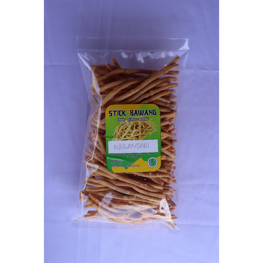 

WULANDARI Stick Bawang Termurah Enak Crispy Oleh Oleh Semarang