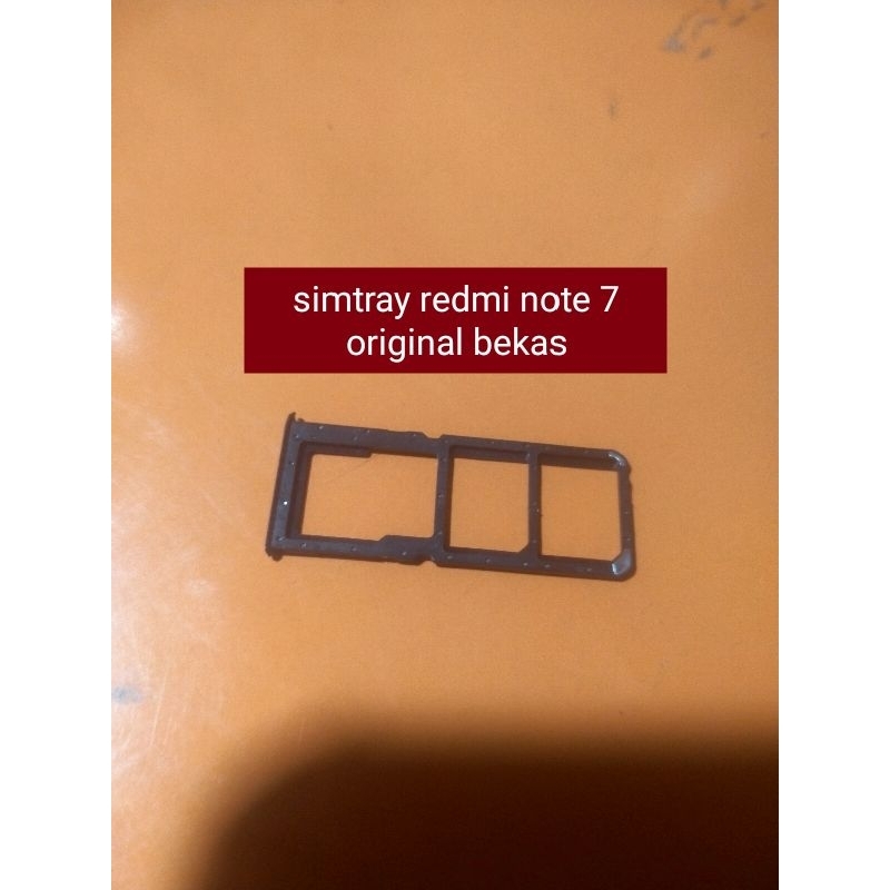 simtray kartu SIM redmi note 7 original bekas
