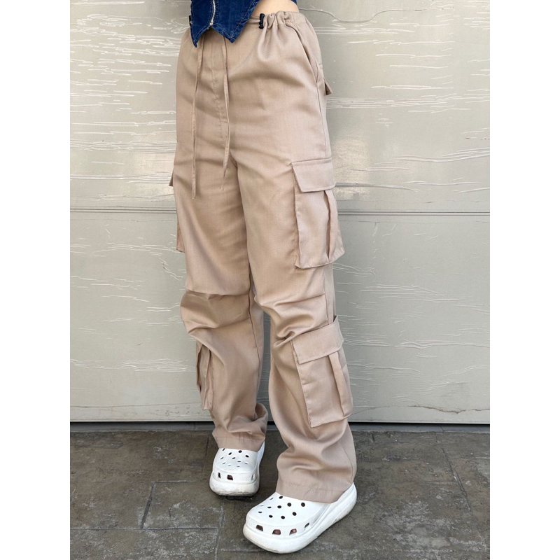 Satize | Karina Cargo Pants - Celana Cargo Wanita