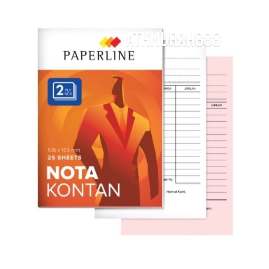 

Buku Nota Kontan Kecil 2 ply - Paperline