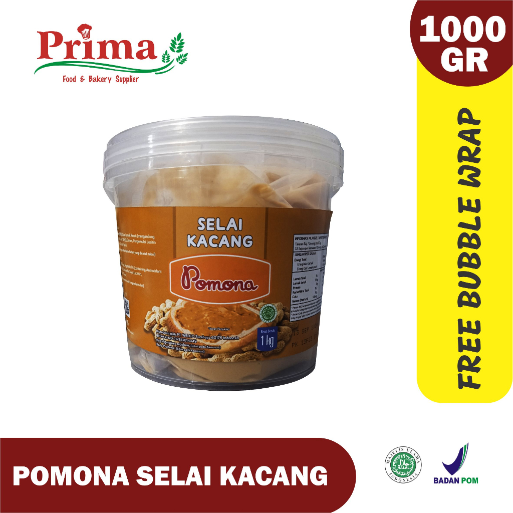 

Selai kacang - Pomona 1kg
