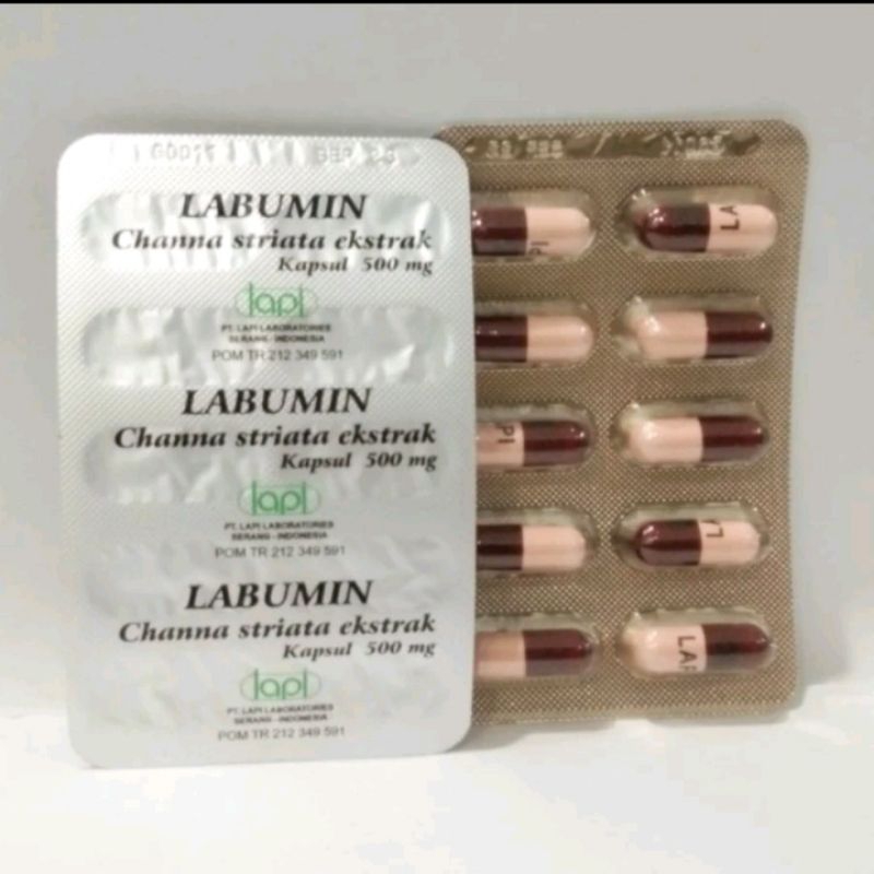 Labumin strip 10 kapsul