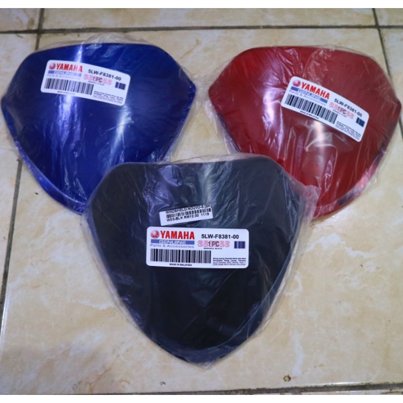 VISOR WINSHIELD NOUVO Z ,Nouvo S, Nouvo lele (ORIGINAL MALAYSIA)