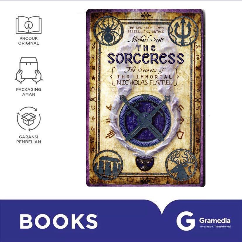 Gramedia Gandaria - The Sorceress (Michael Scott)