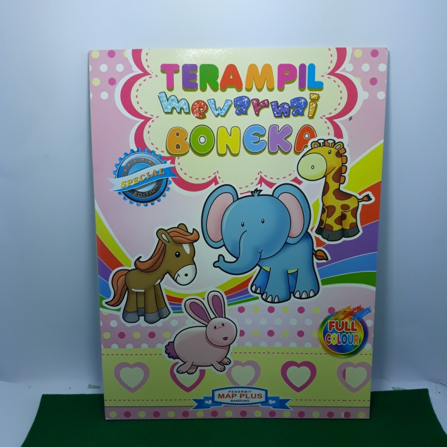 

BUKU TERAMPIL MEWARNAI BONEKA map plus BUKU ANAK