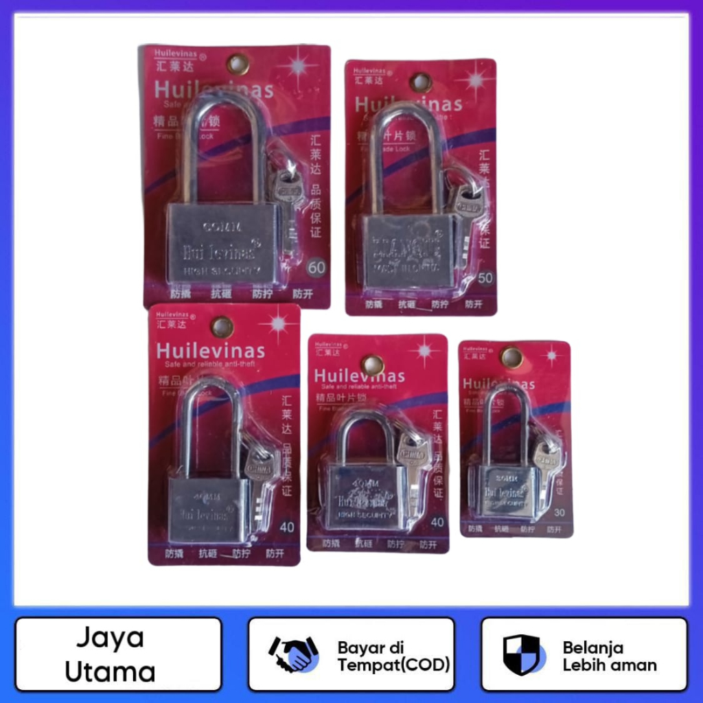 4095 Gembok Nikel Angsa HUI LEVINAS