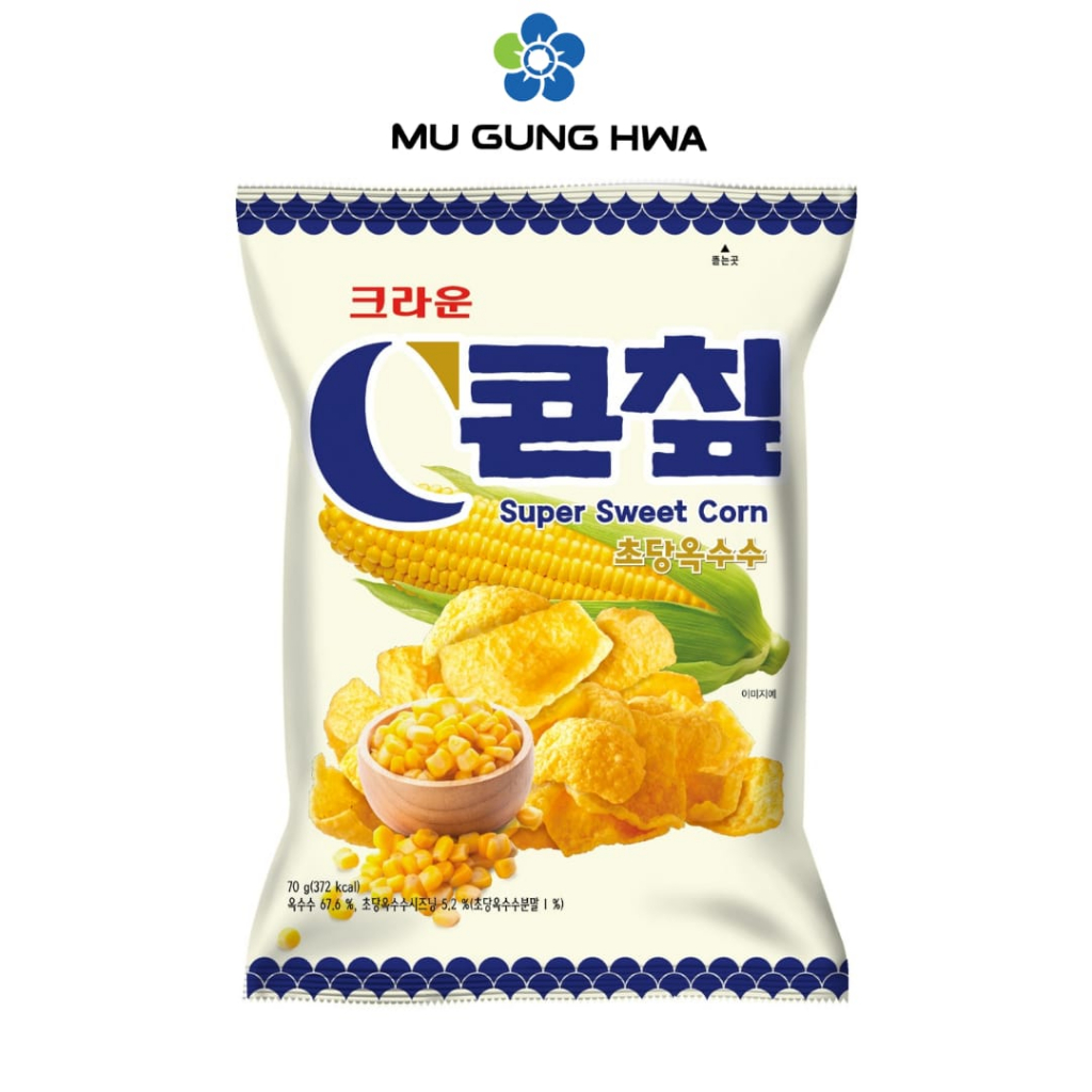 

CROWN CORN CHIP SWEET CORN 70G