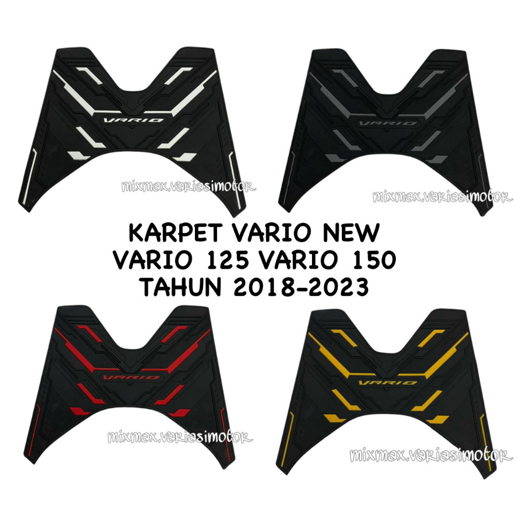 KARPET VARIO NEW 125 150 ALAS KAKI PIJAKAN KAKI MOTOR HONDA VARIO NEW 125 150 ALAS PIJAKAN KAKI