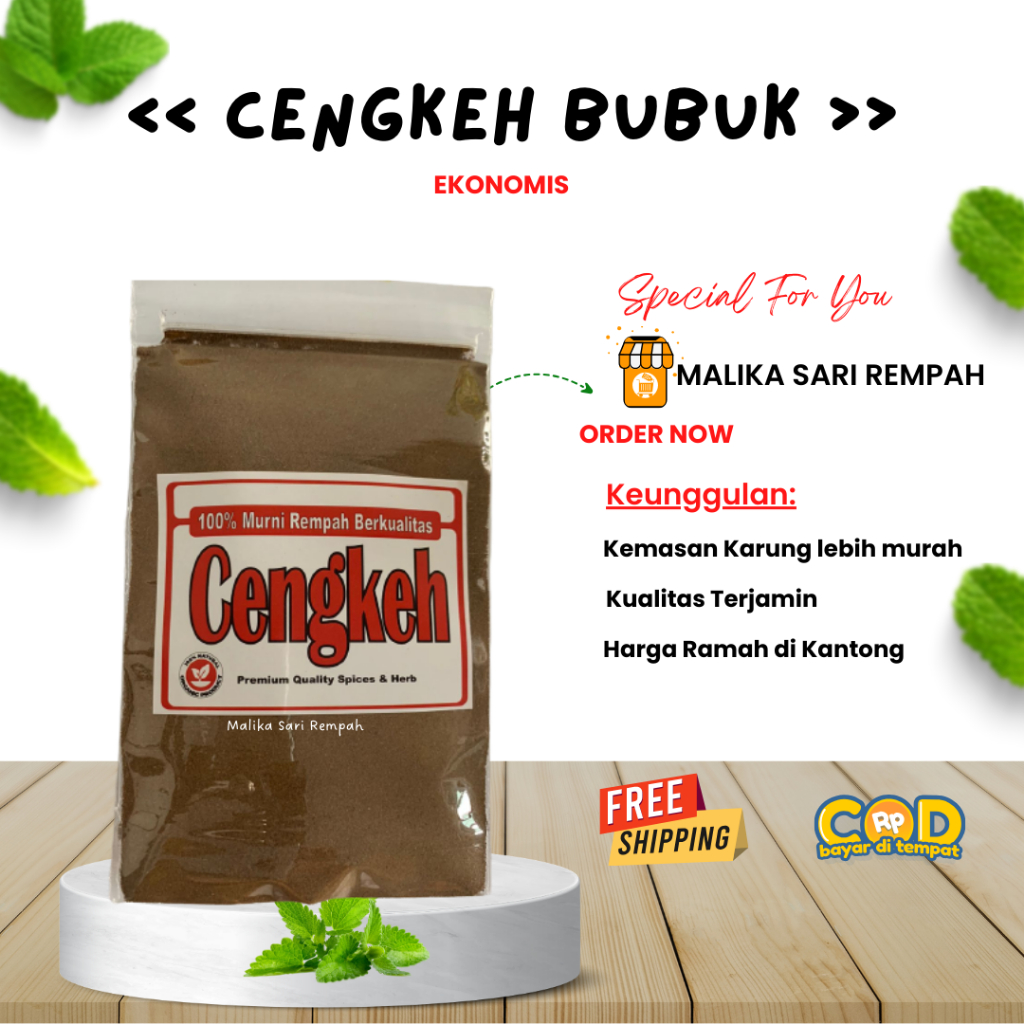 

Cengkeh Bubuk Ekonomis [ 50 gr] | Cloves Powder -MSR