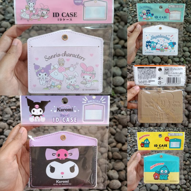 

Seria Daiso Watts Japan - Name Card Holder ID Card Mickey Mouse Sanrio Kuromi
