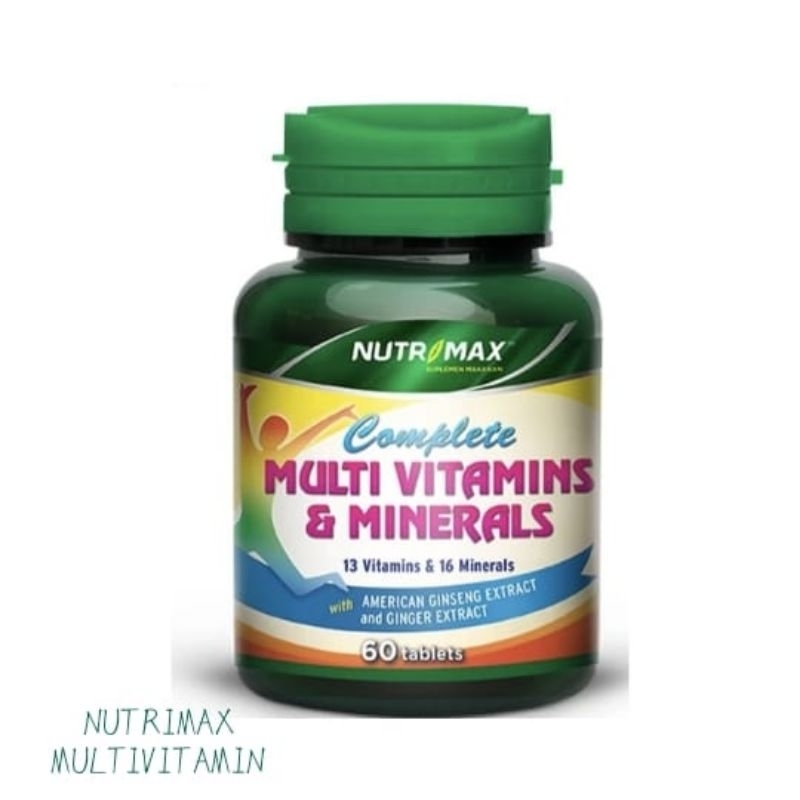 Multivitamin nutrimax complete 60tablet