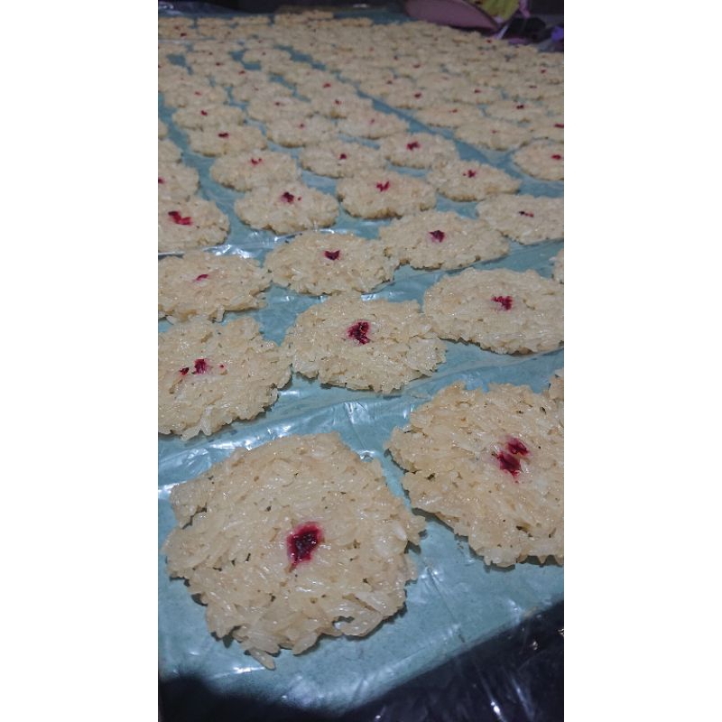 

1kg kerupuk rengginang mentah rempah belacan