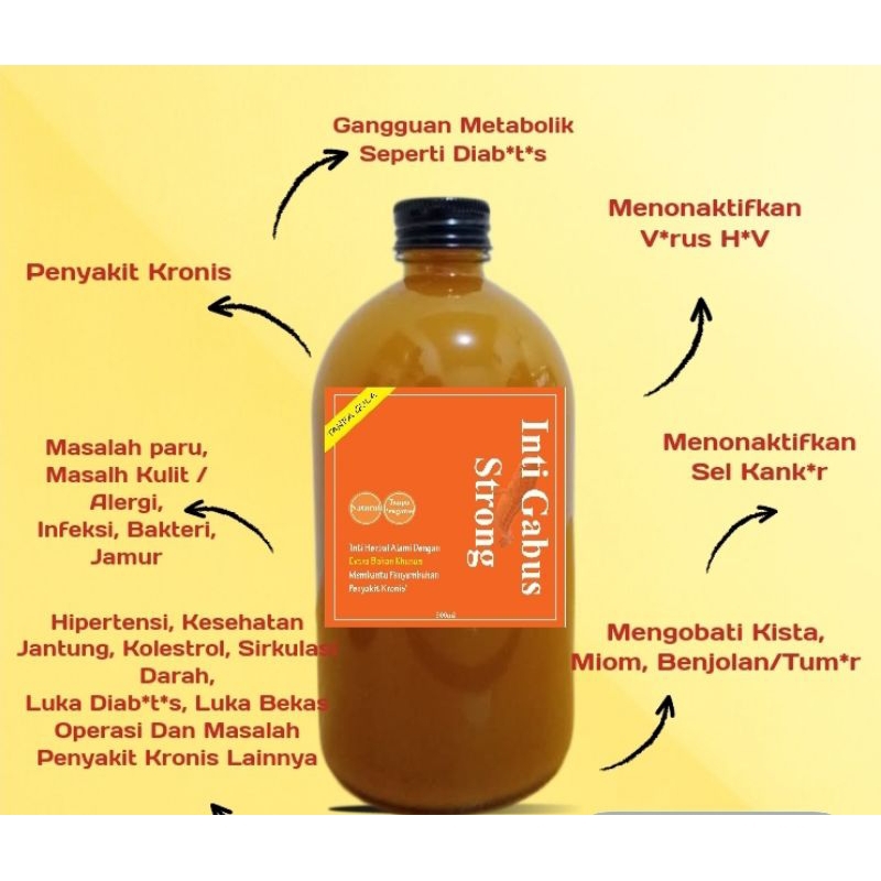 

Ramuan Herbal Ajaib Inti Gabus Strong Membantu Pengobatan Penyakit Kronis/Herbal Diabetes Paru Paru TBC Hipertensi Miom Kista Benjolan Kanker Virus HIV Bakteri Mengontrol Gula Darah Promil Pemantau Tekanan Darah Kesehatan Organik Bebas Gluten Bebas GMO