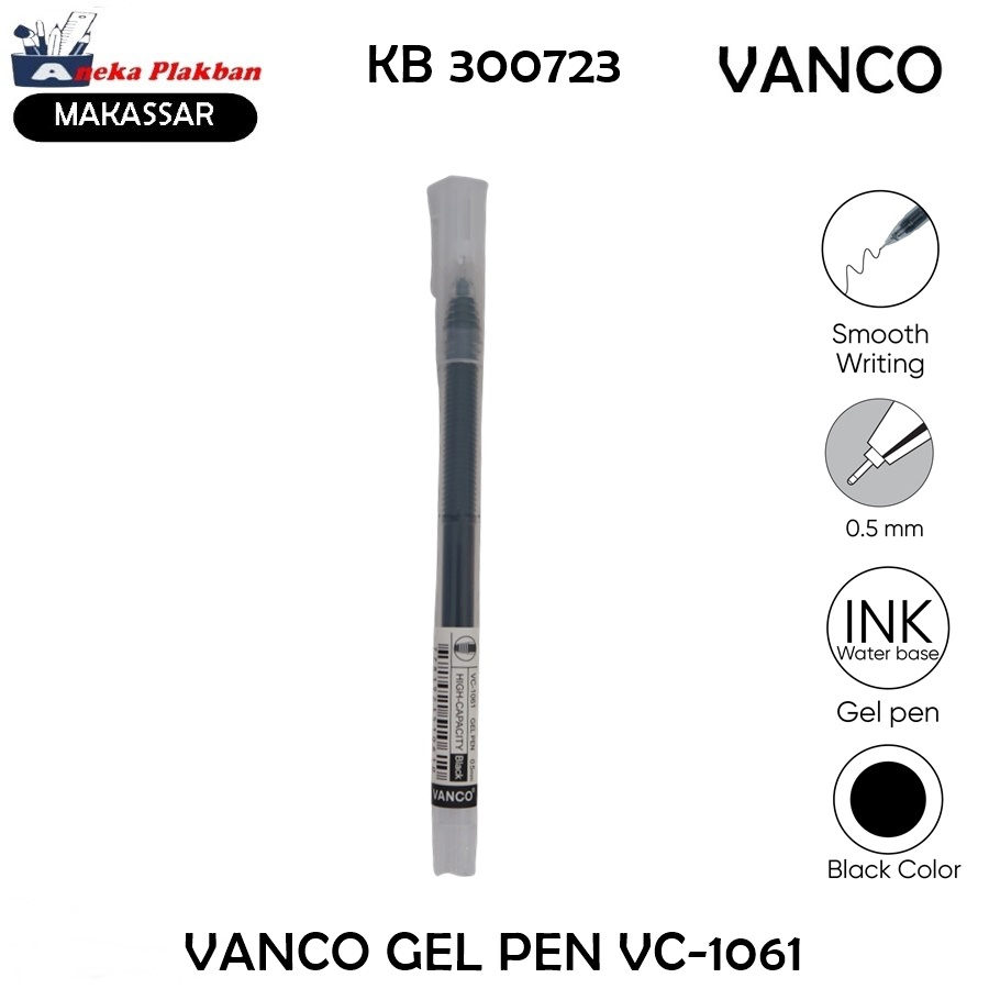 

[PCS] VANCO GEL PEN VC-1061 PEN MURAH