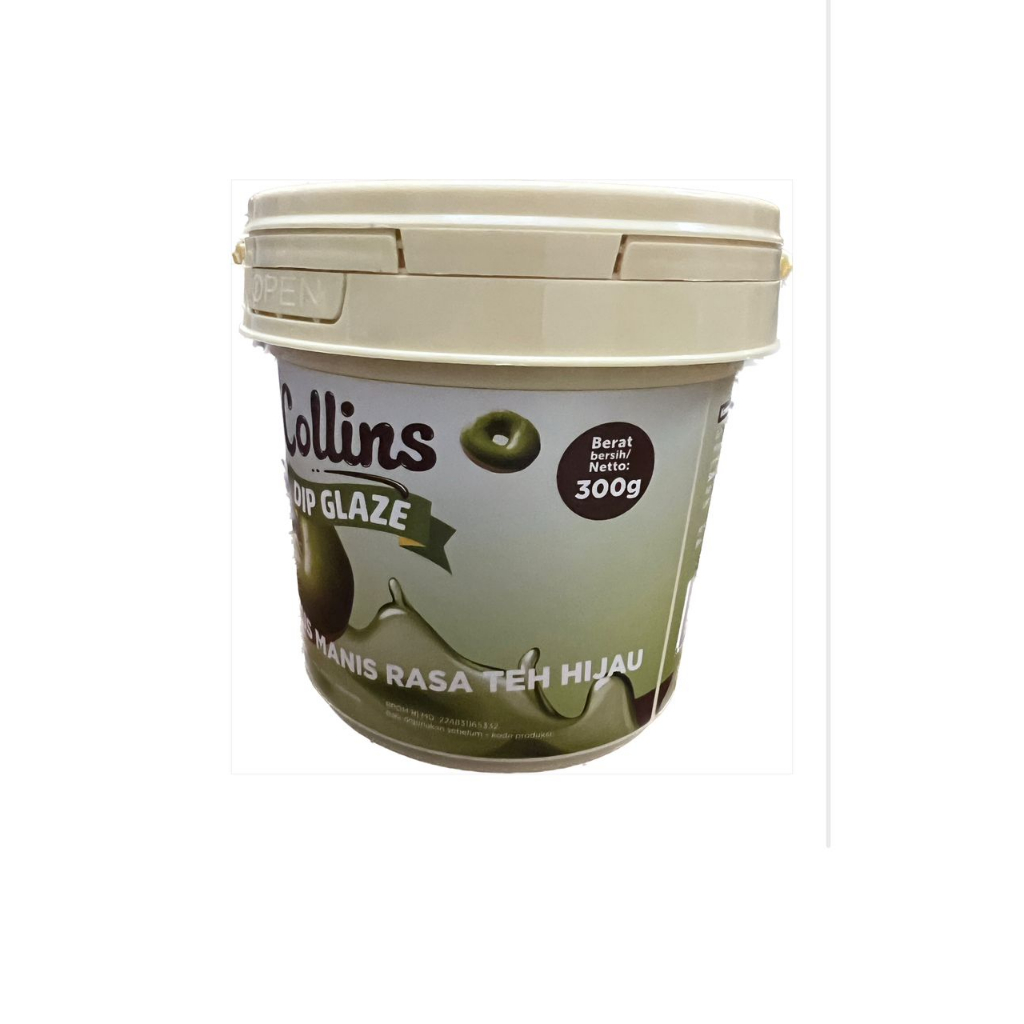 

Collins Dip Glaze 300GR MATCHA
