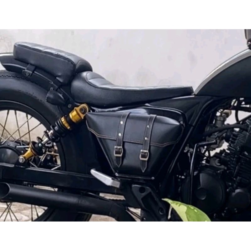 Tas samping motor Custom Japstyle Cafe Racer.Tas motor Japstyle Cafe Racer