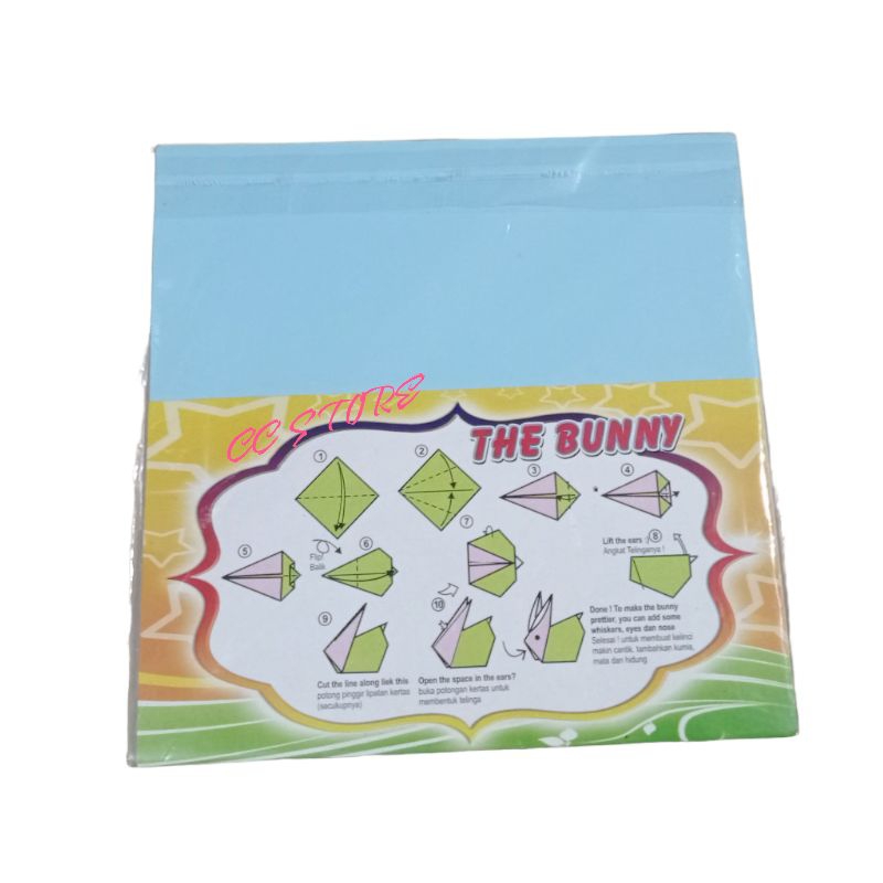 

Mentari Origami Kertas Lipat Warna 20 X 20 Two Side