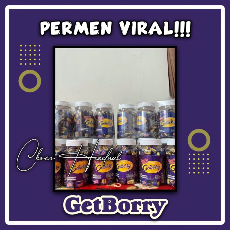 

PERMEN VIRAL CHOCO CUBE GETBORRY TOPLES ISI 60 PCS